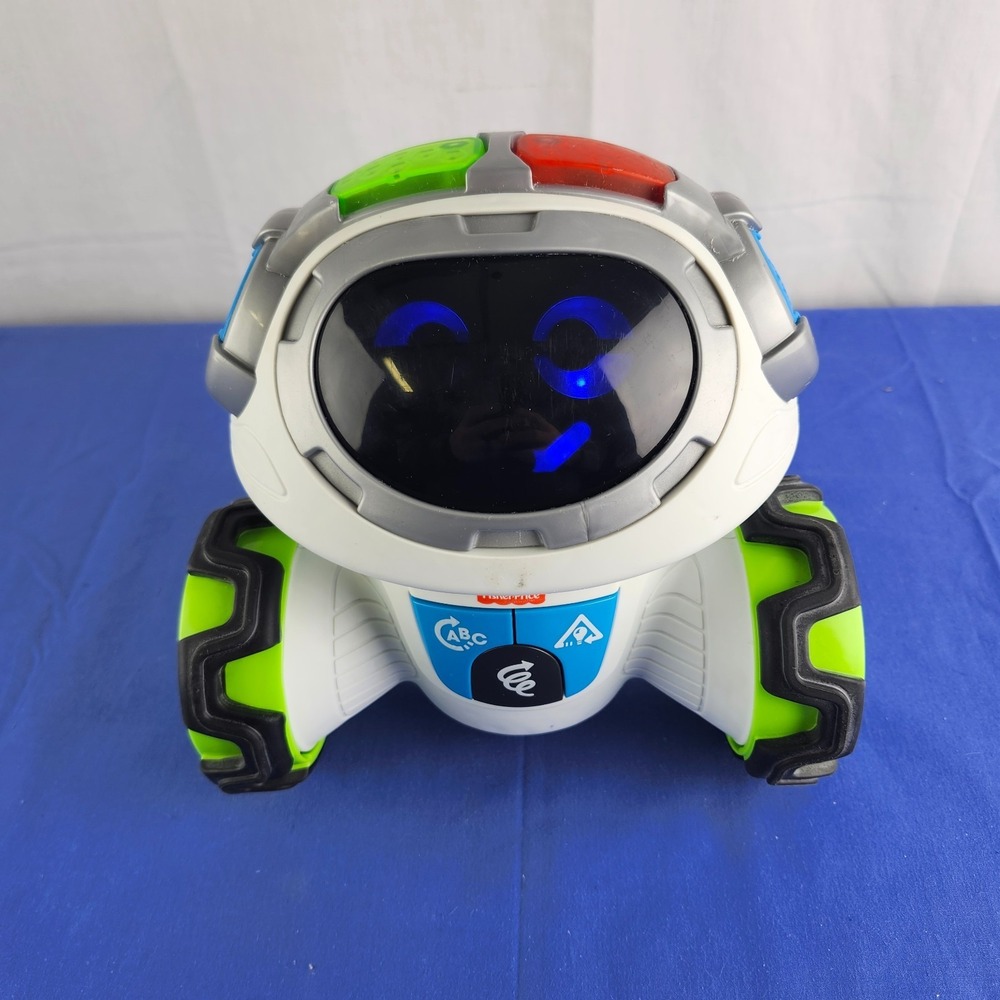 Fisher Price Think & Learn Teach N Tag Movi Robot Interactive Learning Toy Works